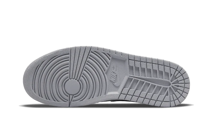 Buty Air Jordan Air Jordan 1 Mid Light Smoke Grey Anthracite - widok z przodu - Rozmiary EU