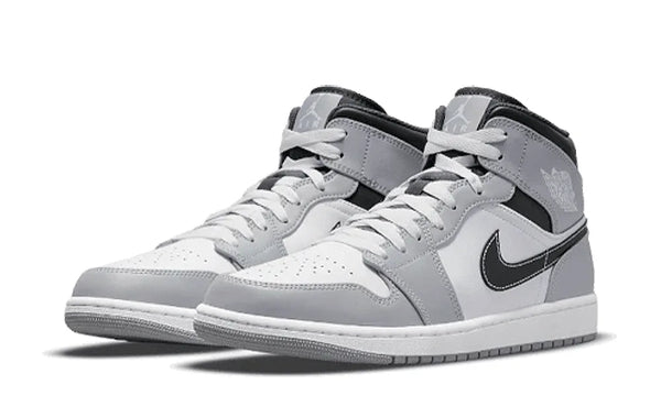 Air Jordan 1 Mid Light Smoke Grey Anthracite - Air Jordan 1 Mid Light Smoke Grey Anthracite - zdjęcie 2
