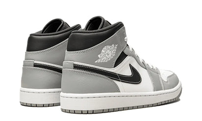 Air Jordan 1 Mid Light Smoke Grey Anthracite - zdjęcie 3
