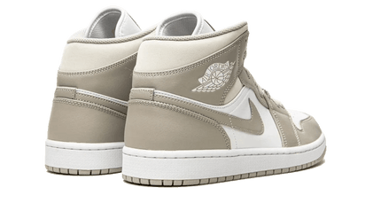Buty Air Jordan Air Jordan 1 Mid Linen - widok z przodu - Rozmiary EU