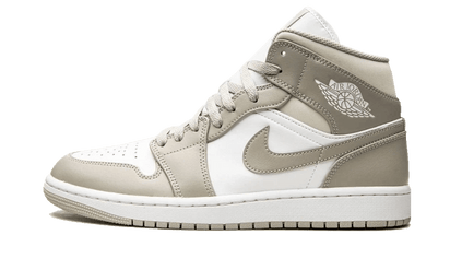 Air Jordan Air Jordan 1 Mid Linen czarno-niebieski - widok główny z boku | Saturaise.com