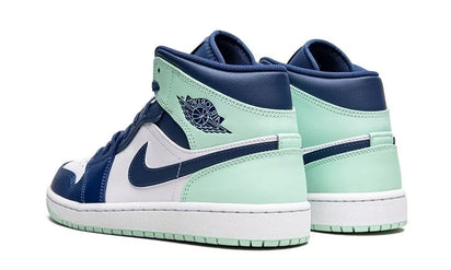 Air Jordan 1 Mid Mystic Navy Mint Foam - zdjęcie 3