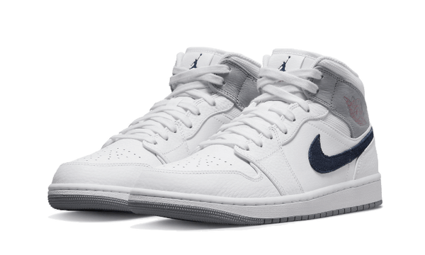 Air Jordan 1 Mid Paris - Kup oryginalne Air Jordan 1 Mid Paris DR8038-100 - widok z drugiego boku - Sneakersy