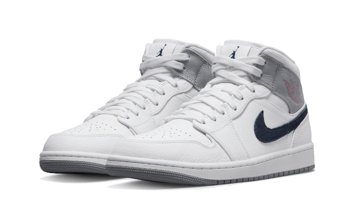 Kup oryginalne Air Jordan 1 Mid Paris DR8038-100 - widok z drugiego boku - Sneakersy