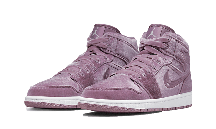 Kup oryginalne Air Jordan 1 Mid SE Purple Velvet DQ8397-500 - widok z drugiego boku - Sneakersy