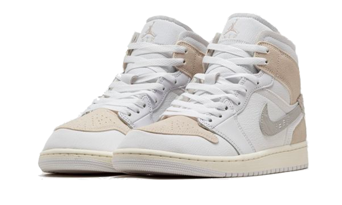 Kup oryginalne Air Jordan 1 Mid SE Craft Tech Grey DM9652-120 - widok z drugiego boku - Sneakersy