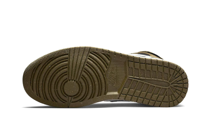 Buty Air Jordan Air Jordan 1 Mid SE Light Olive - widok z przodu - Rozmiary EU