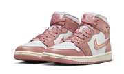 Kup oryginalne Air Jordan 1 Mid SE Red Stardust FB9892-670 - widok z drugiego boku - Sneakersy