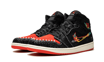 Kup oryginalne Air Jordan 1 Mid SE Siempre Familia DN4904-001 - widok z drugiego boku - Sneakersy