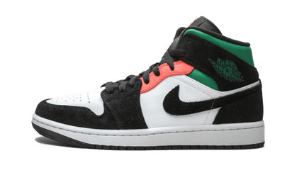 Air Jordan Air Jordan 1 Mid SE South Beach czarny-biały - widok główny z boku | Saturaise.com