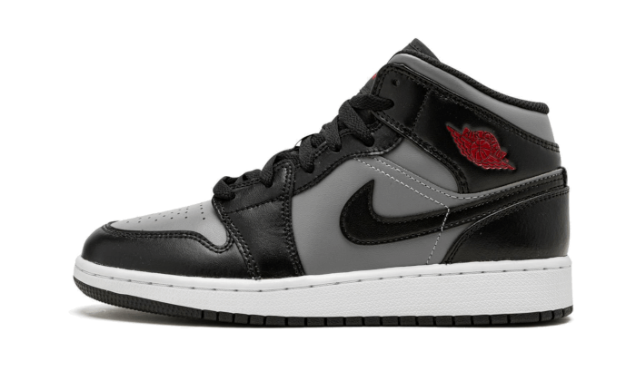 Air Jordan Air Jordan 1 Mid Shadow Red czerwono-czarny - widok główny z boku | Saturaise.com