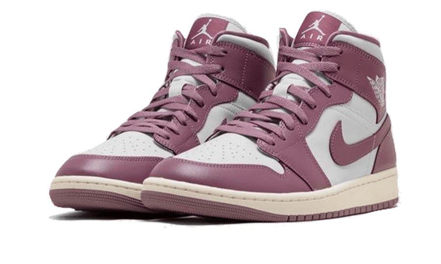 Kup oryginalne Air Jordan 1 Mid Sky J Mauve BQ6472-050 - widok z drugiego boku - Sneakersy
