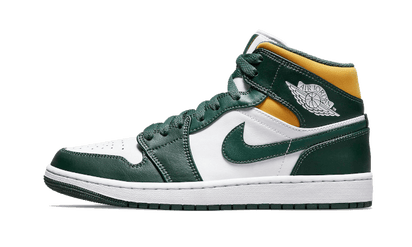 Air Jordan Air Jordan 1 Mid Sonics biały-zielony - widok główny z boku | Saturaise.com