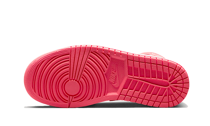 Buty Air Jordan Air Jordan 1 Mid Strawberries And Cream - widok z przodu - Rozmiary EU