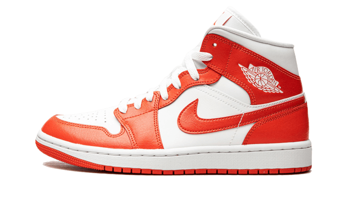 Air Jordan Air Jordan 1 Mid Syracuse czarny-biały - widok główny z boku | Saturaise.com
