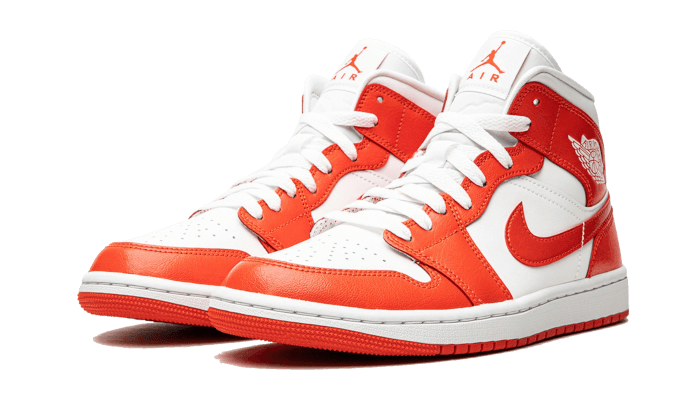 Kup oryginalne Air Jordan 1 Mid Syracuse BQ6472-116 - widok z drugiego boku - Sneakersy