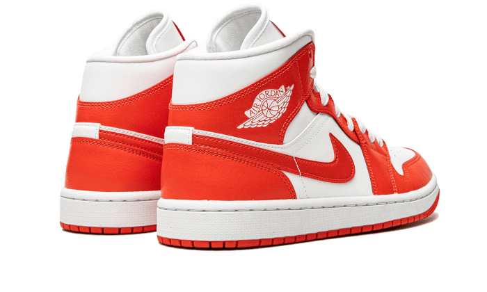 Buty Air Jordan Air Jordan 1 Mid Syracuse - widok z przodu - Rozmiary EU