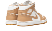Buty Air Jordan Air Jordan 1 Mid Tan Gum - widok z przodu - Rozmiary EU