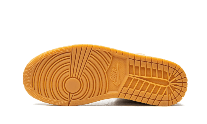 100% Oryginalne Air Jordan 1 Mid Tan Gum - widok z tyłu - 1900.00 PLN