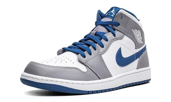 Air Jordan 1 Mid True Blue - Air Jordan 1 Mid True Blue - zdjęcie 2