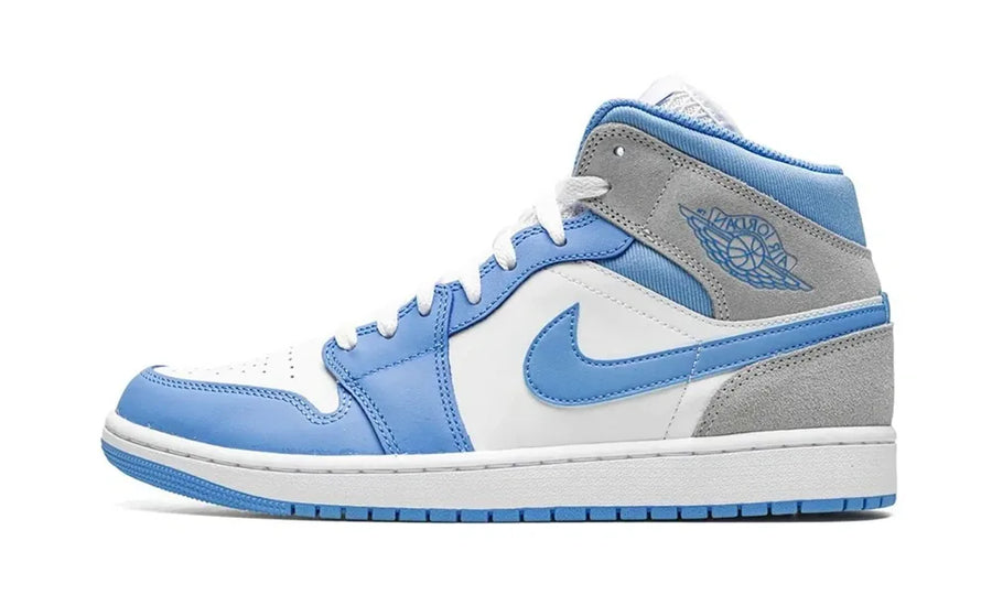 Air Jordan 1 Mid University Blue Grey