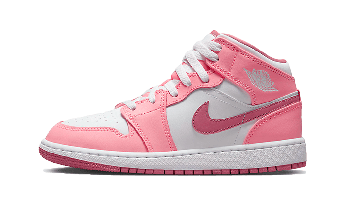 Air Jordan Air Jordan 1 Mid Valentine’s Day biały-czerwony - widok główny z boku | Saturaise.com
