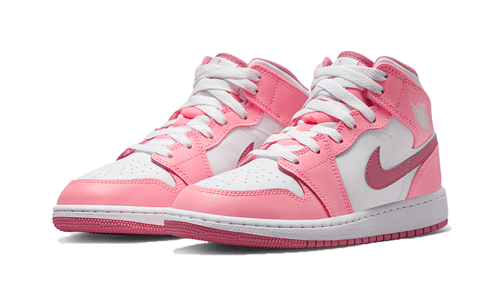Kup oryginalne Air Jordan 1 Mid Valentine’s Day DQ8423-616 - widok z drugiego boku - Sneakersy