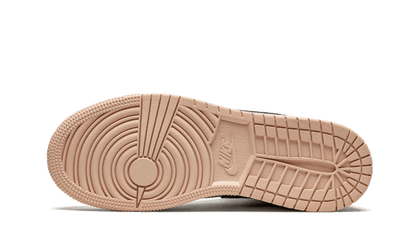 100% Oryginalne Air Jordan 1 Mid White Arctic Orange - widok z tyłu - 2400.00 PLN