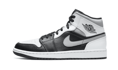 Air Jordan Air Jordan 1 Mid White Shadow czarno-szary - widok główny z boku | Saturaise.com