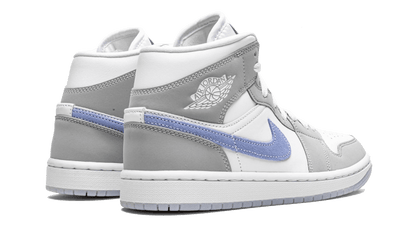 Buty Air Jordan Air Jordan 1 Mid Wolf Grey - widok z przodu - Rozmiary EU