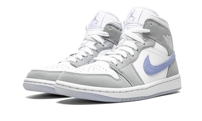 Kup oryginalne Air Jordan 1 Mid Wolf Grey BQ6472-105 - widok z drugiego boku - Sneakersy