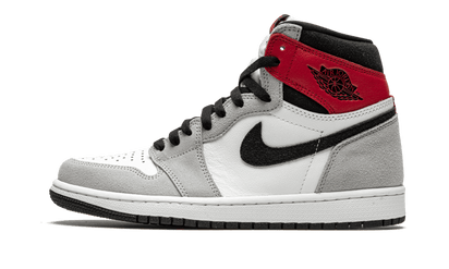 Air Jordan Air Jordan 1 Retro High Light Smoke Grey czarny-biały - widok główny z boku | Saturaise.com