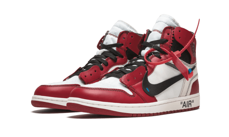 Kup oryginalne Air Jordan 1 Retro High Off-White Chicago "The Ten" AA3834-101 - widok z drugiego boku - Sneakersy