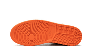 100% Oryginalne Air Jordan 1 Retro High OG Electro Orange - widok z tyłu - 1450.00 PLN