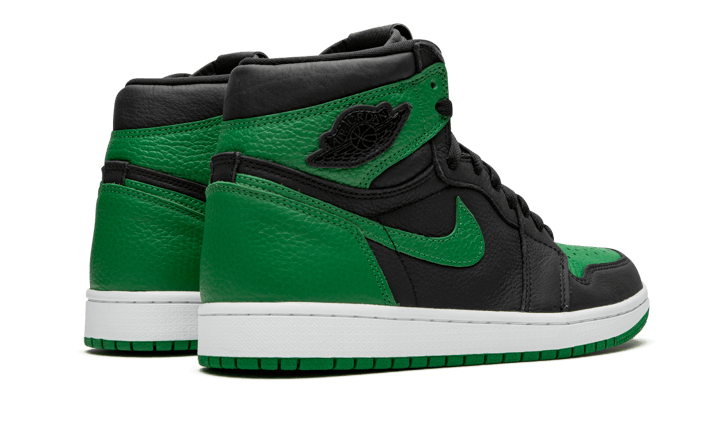 Buty Air Jordan Air Jordan 1 Retro High OG Pine Green Black - widok z przodu - Rozmiary EU