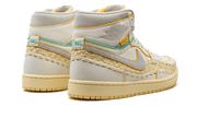 Buty Air Jordan Air Jordan 1 Retro High OG Union Bephie's Beauty Supply Wolf Grey - widok z przodu - Rozmiary EU