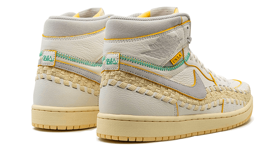 Buty Air Jordan Air Jordan 1 Retro High OG Union Bephie's Beauty Supply Wolf Grey - widok z przodu - Rozmiary EU