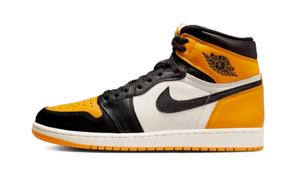 Air Jordan Air Jordan 1 Retro High OG Yellow Toe czarno-żółty - widok główny z boku | Saturaise.com