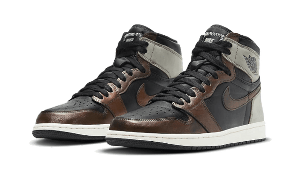 Air Jordan 1 Retro High Patina - Kup oryginalne Air Jordan 1 Retro High Patina 555088-033 - widok z drugiego boku - Sneakersy
