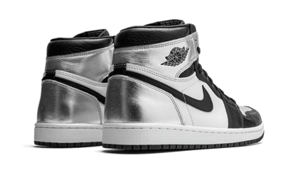 Buty Air Jordan Air Jordan 1 Retro High Silver Toe - widok z przodu - Rozmiary EU