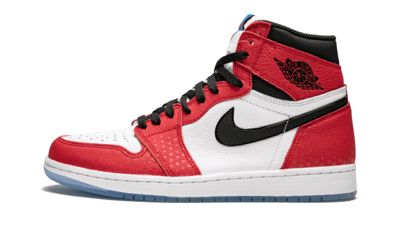 Air Jordan Air Jordan 1 Retro High Spider-Man "Origin Story" czerwono-czarny - widok główny z boku | Saturaise.com