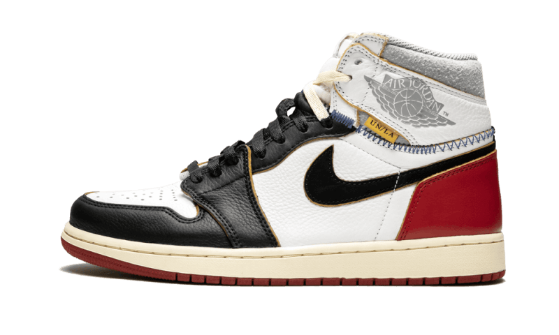 Air Jordan Air Jordan 1 Retro High Union Los Angeles Black Toe biało-czarny - widok główny z boku | Saturaise.com
