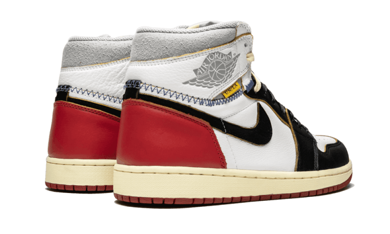 Buty Air Jordan Air Jordan 1 Retro High Union Los Angeles Black Toe - widok z przodu - Rozmiary EU