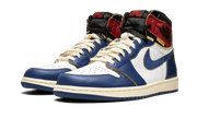 Kup oryginalne Air Jordan 1 Retro High Union Los Angeles Blue Toe BV1300-146 - widok z drugiego boku - Sneakersy