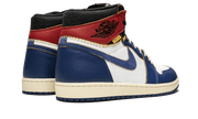 Buty Air Jordan Air Jordan 1 Retro High Union Los Angeles Blue Toe - widok z przodu - Rozmiary EU