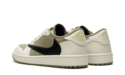 Air Jordan 1 Retro Low Golf Travis Scott Neutral Olive - zdjęcie 3
