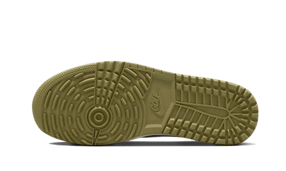 Buty Air Jordan Air Jordan 1 Retro Low Golf Travis Scott Neutral Olive - widok z przodu - Rozmiary EU