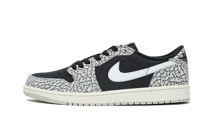 Air Jordan Air Jordan 1 Retro Low OG Black Cement szaro-czarny - widok główny z boku | Saturaise.com