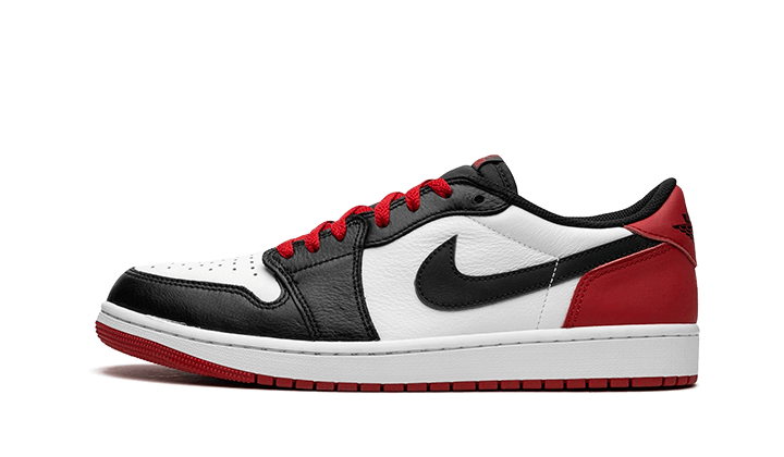 Air Jordan Air Jordan 1 Retro Low OG Black Toe biało-czarny - widok główny z boku | Saturaise.com