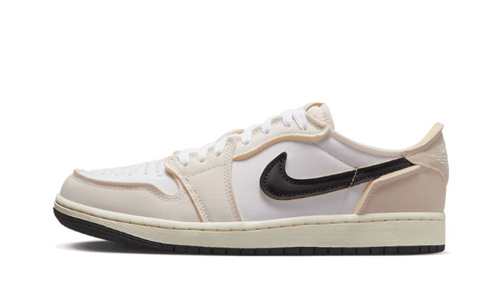 Air Jordan Air Jordan 1 Retro Low OG EX Coconut Milk czarny-biały - widok główny z boku | Saturaise.com